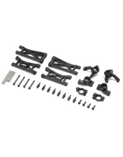 LOSI Kit Triangles + Fusées + Portes fusées + Axes (14 Pcs + Visserie) Micro-B LOS-1768