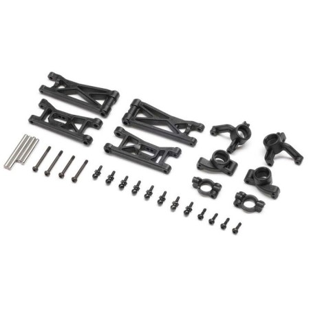 LOSI Kit Triangles + Fusées + Portes fusées + Axes (14 Pcs + Visserie) Micro-B LOS-1768