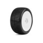 Pneus Jetko Truggy 1/8 Desirer (2) sur jantes blanches