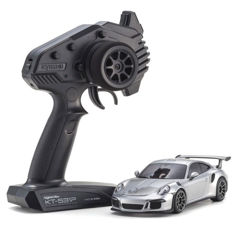 Kyosho Mini-Z RWD MR04 Porsche 911 GT3 RS + KT531P RTR 32358 Kyosho Mini-Z RWD MR04 Porsche 911 GT3 RS + KT531P RTR 32358