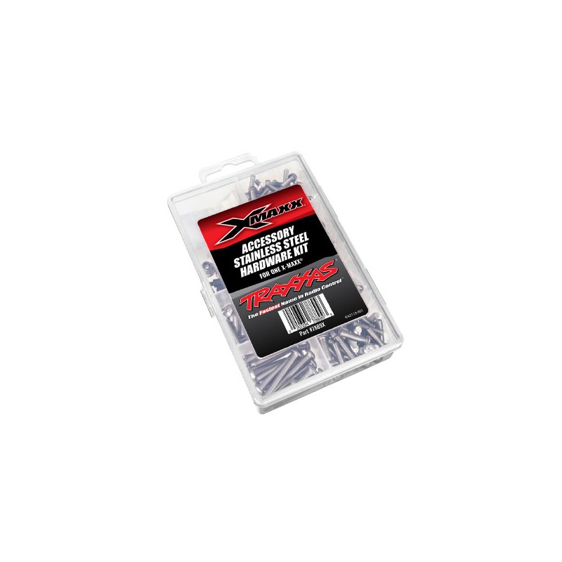 Traxxas Kit Visserie complet acier inoxydable X-Maxx 7889X