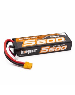 Konect Lipo 7.4v 5600mah 60C 2S1P XT60 KN-LP2S5600-XT60