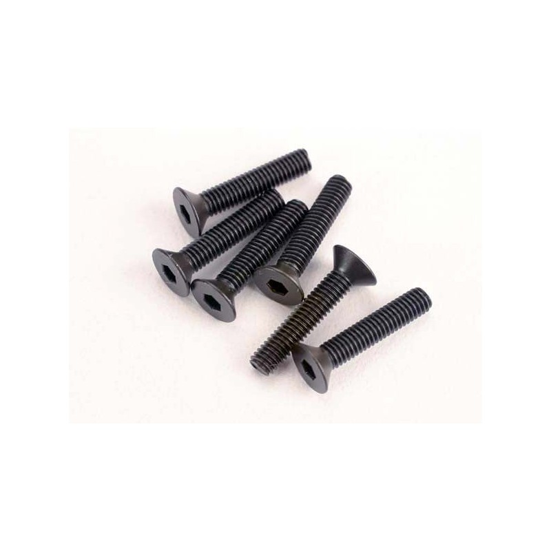 Traxxas Vis Tête Fraisée 3x15mm (x6) 2553