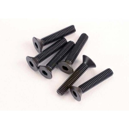 Traxxas Vis Tête Fraisée 3x15mm (x6) 2553