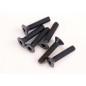 Traxxas Vis Tête Fraisée 3x15mm (x6) 2553