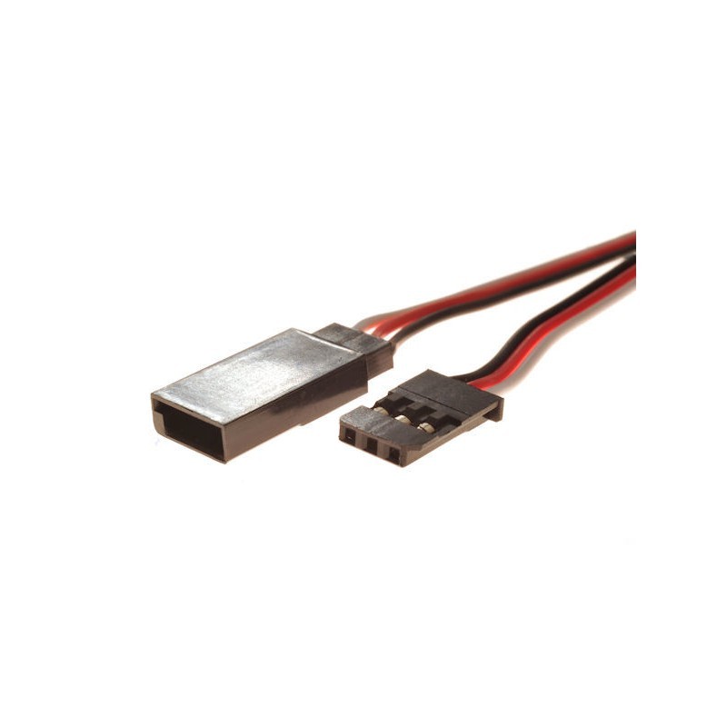 Rallonge servo Futaba 600mm 26AWG (0,13mm²) 10x