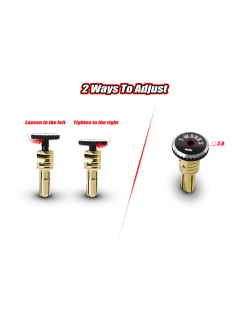 T-Work's Cache-Connectique Pk Or 5mm (4Pcs)Rouge/Noir EA-042-5-RB