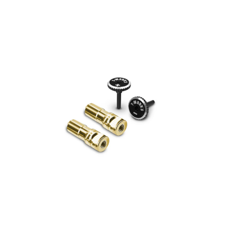 T-Work's Cache-Connectique Pk Or 5mm (4Pcs) Noir/Noir EA-042-5-BB