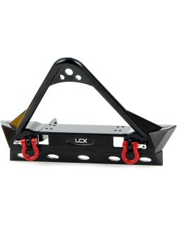 LCX Pare-chocs avant en métal Racing 1/10e RC Crawler pour Traxxas TRX4 TRX6 Axial SCX10 II 90046
