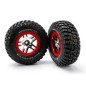 ROUES AVANT MONTEES COLLEES BF GOODRICH POUR 4X2 UNIQUEMENT (2)