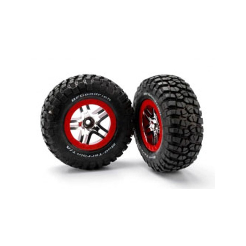 ROUES MONTEES COLLEES BF GOODRICH ULTRA DOUX POUR 4X4 AV / ARR – 4X2 ARR (x2)