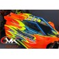 Carrosserie lexan "RAFALE" pour HB/MUGEN 6MIK - PB127
