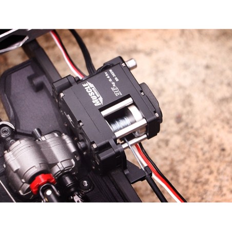 BR-36SW Muscle Winch Treuil servo étanche à couple élevé de 36 kg avec unité de bobine libre