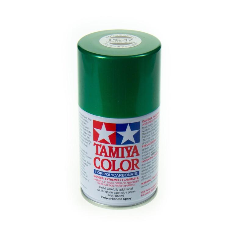 Tamiya Peinture Lexan Vert Métallisé PS-17 86017