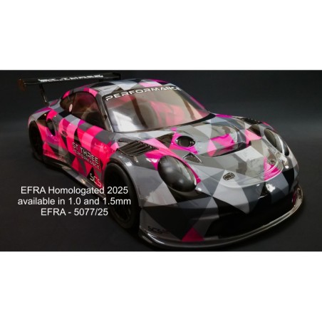 Porsche ST THREE Performance carrosserie 1/5 1,5mm, EFRA 5077/25