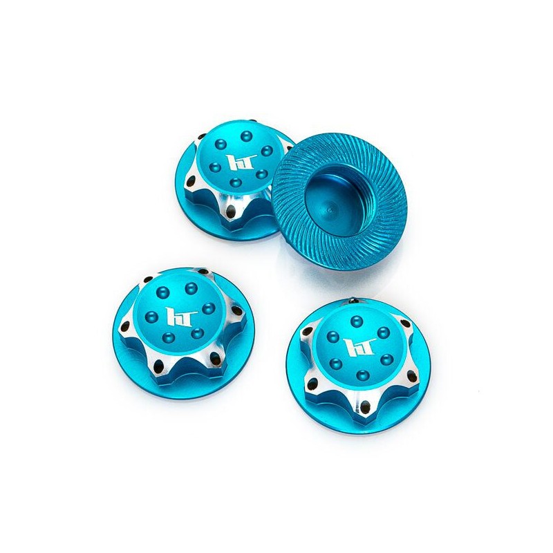 HobbyTech Écrous de Roues Borgne 17mm Buggy 1/8" (x4)