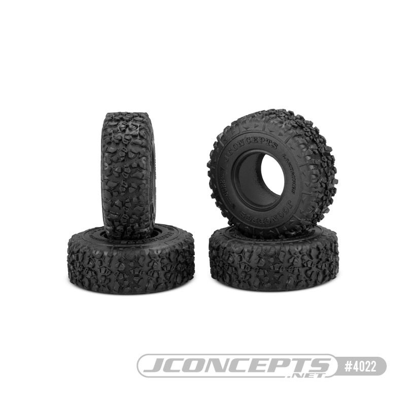 Pneus Landmines 1.0 super tendres/verts (4) Pneus Landmines 1.0 super tendres/verts (4) JConcepts Axial SCX24 (D52mm)