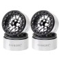RhinoRC MOZA Negative OffSet Aluminum 1.9 Inch Wheel Rim Titanium (4)