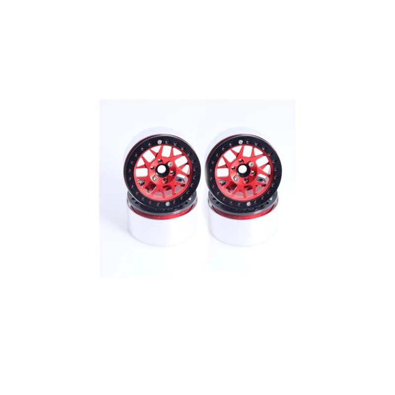 Jantes 1.9 aluminium 4pcs - KM12 rouge - TSP-601874