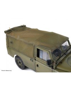 capote et d'arceaux Boom Racing KUDU™ en toile (sable) pour Land Rover série 109 pour BRX02 109