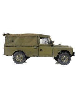 capote et d'arceaux Boom Racing KUDU™ en toile (sable) pour Land Rover série 109 pour BRX02 109