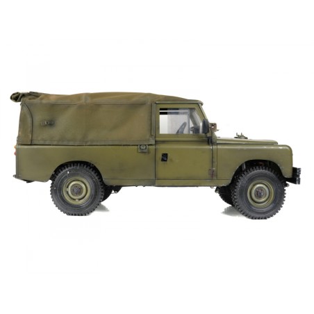 capote et d'arceaux Boom Racing KUDU™ en toile (sable) pour Land Rover série 109 pour BRX02 109