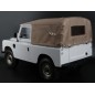 Capote et arceaux en toile souple Boom Racing BRX02393 KUDU (sable) pour Land Rover série 88