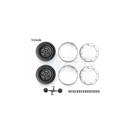 Jantes métallique GRC 1.9 G10 (2) noires GRC/G0130KB