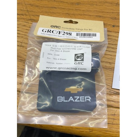 Garde-boue en caoutchouc Chevy Blazer (sans support) pour TRX4