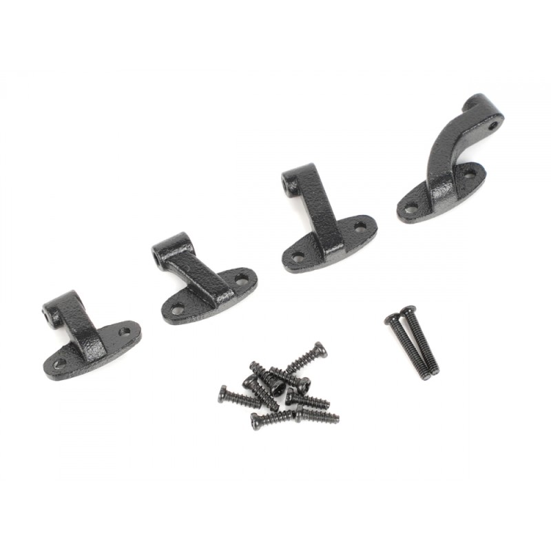 charnières de porte en métal Boom Racing BRX02381BK pour Land Rover Série II 88 Station Wagon Noir pour BRX02 88