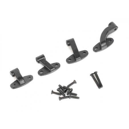 charnières de porte en métal Boom Racing BRX02381BK pour Land Rover Série II 88 Station Wagon Noir pour BRX02 88