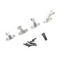charnières de porte en métal Boom Racing BRX02381S pour Land Rover Série II 88 Station Wagon Argent pour BRX02 88