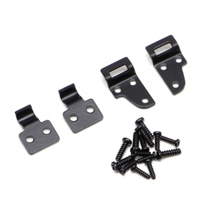 charnières de capot en métal Boom Racing pour BRX02 109
