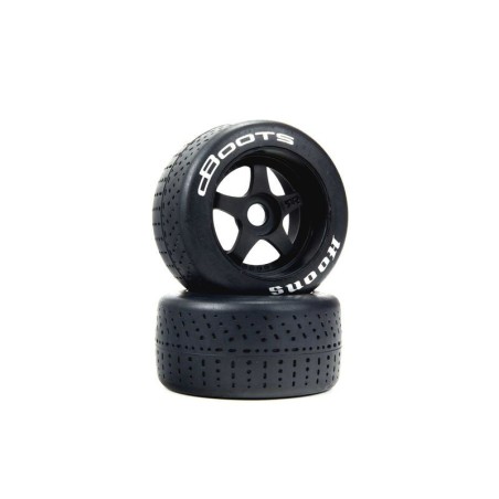 Arrma Pneus Arrière Felony Dboots Hoons White ( Hard ) + Jantes (x2) ARA550073