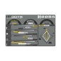 Arrma Pneus Arrière Felony Dboots Hoons Gold ( Soft ) + Jantes (x2) ARA550085 Arrma Pneus Arrière Felony Dboots Hoons Gold ( Soft ) + Jantes (x2) ARA550085