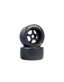 Arrma Pneus Arrière Felony Dboots Hoons Gold ( Soft ) + Jantes (x2) ARA550085
