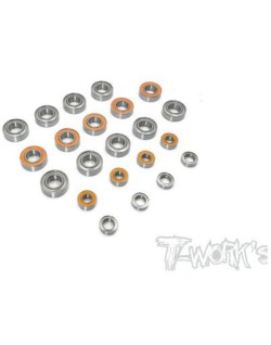 T-Work's Kit roulements 22pcs Kyosho MP9E BBS-MP9E