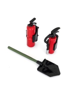 Hobbytech Pelle + extincteurs plastique HT-SU1801045