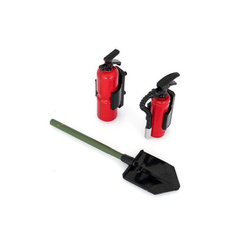 Hobbytech Pelle + extincteurs plastique HT-SU1801045
