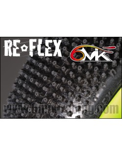 Pneus REFLEX montés collés sur Jantes Ultra jaune