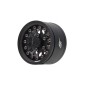 Jantes en aluminium réglable Boom Racing BRPB155013MBKMBK ProBuild 1,55" R12 (2) Noir mat/Noir mat