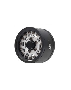 Jantes en aluminium  réglable Boom Racing BRPB155014MBKFS ProBuild 1,55" MAG10 (2) Noir mat/Argent mat