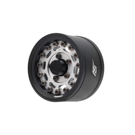 Jantes en aluminium  réglable Boom Racing BRPB155014MBKFS ProBuild 1,55" MAG10 (2) Noir mat/Argent mat