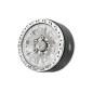 Jantes en aluminium à décalage réglable Boom Racing ProBuild™ 1,9" XZ7 avec système Beadlock (2) Chrome/Argent mat