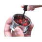 Jantes en aluminium à décalage réglable Boom Racing ProBuild™ 1,9" XZ7 avec système Beadlock (2) Chrome/Argent mat
