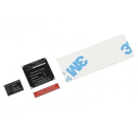 Ensemble de plaques d'identification de châssis en acier inoxydable Boom Racing pour Land Rover Série II 88 pour BRX02 88