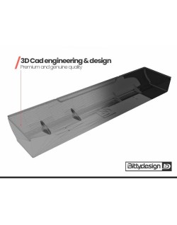 Bittydesign Aileron hard 1900mm Modified Spec BDRW-190MOD