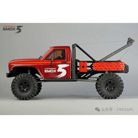 Crawling kit - EMOX5 1/8 RTR Brushless kit (Metal Red)