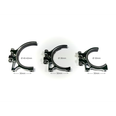 Support de ventilateur en aluminium Ø 40-42mm 2310043