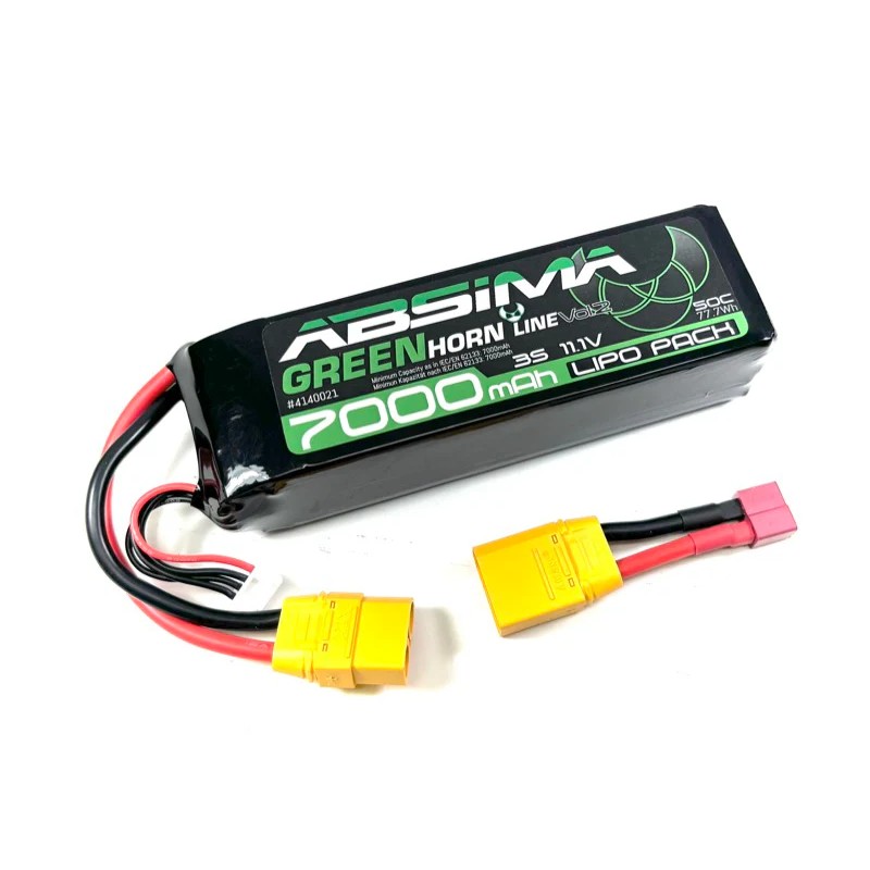 Absima Batterie Lipo 11.1V 7000mAh 50C Dean XT90 4140021